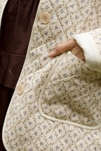 Latte Quilted Coat