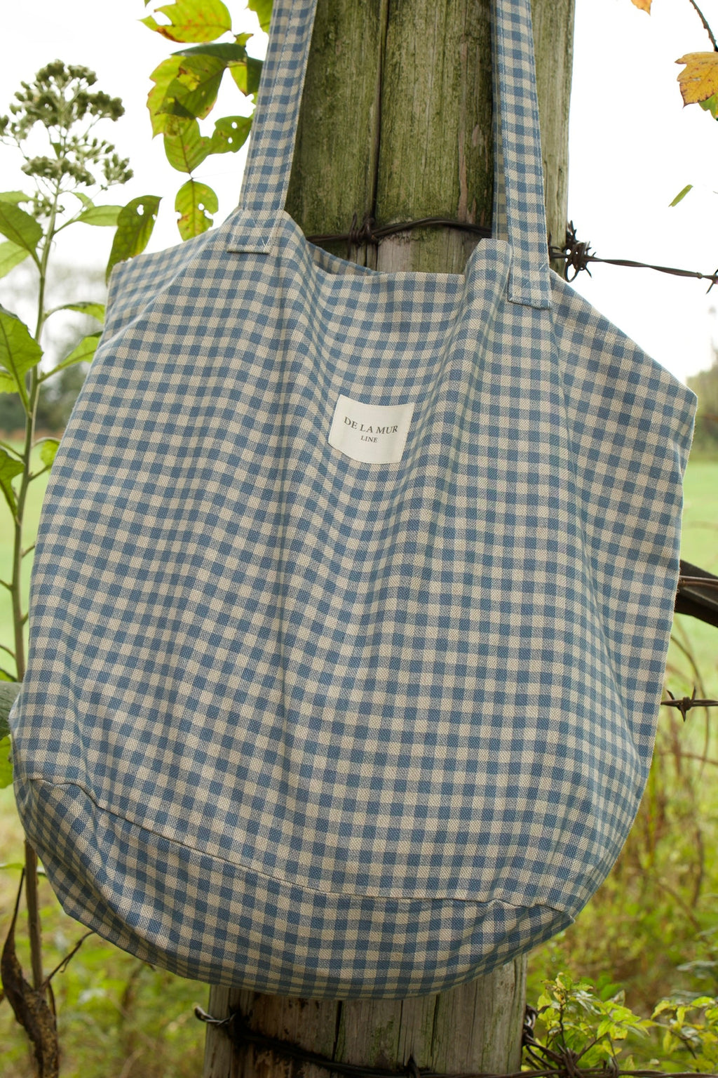 Gingham Tote