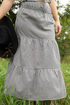 Gingham Skirt