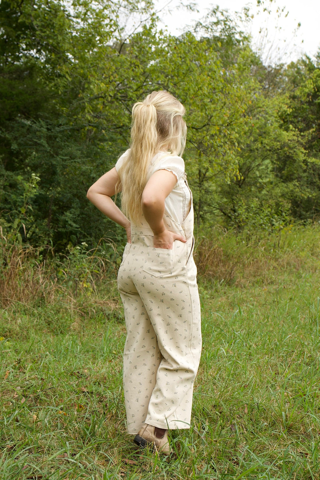 Floral Rory Overalls