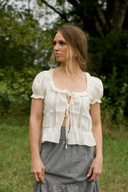 Ellie Ruffle Blouse