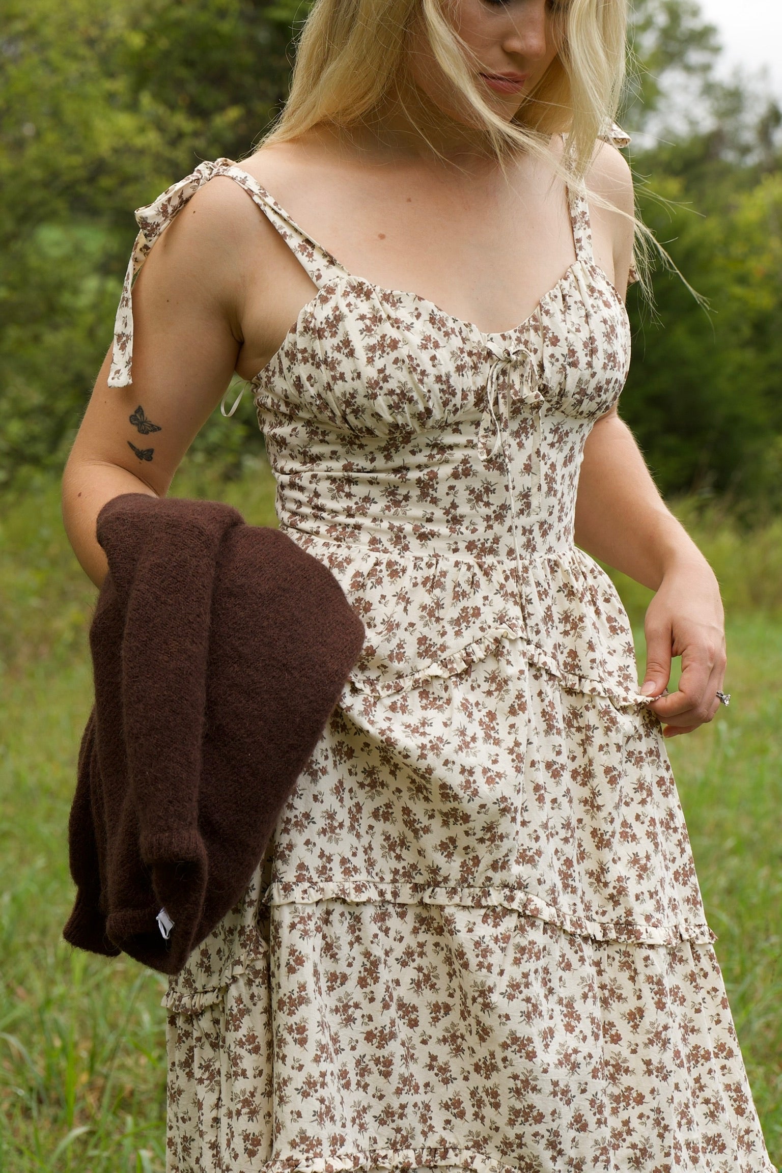 Autumn Floral Dress
