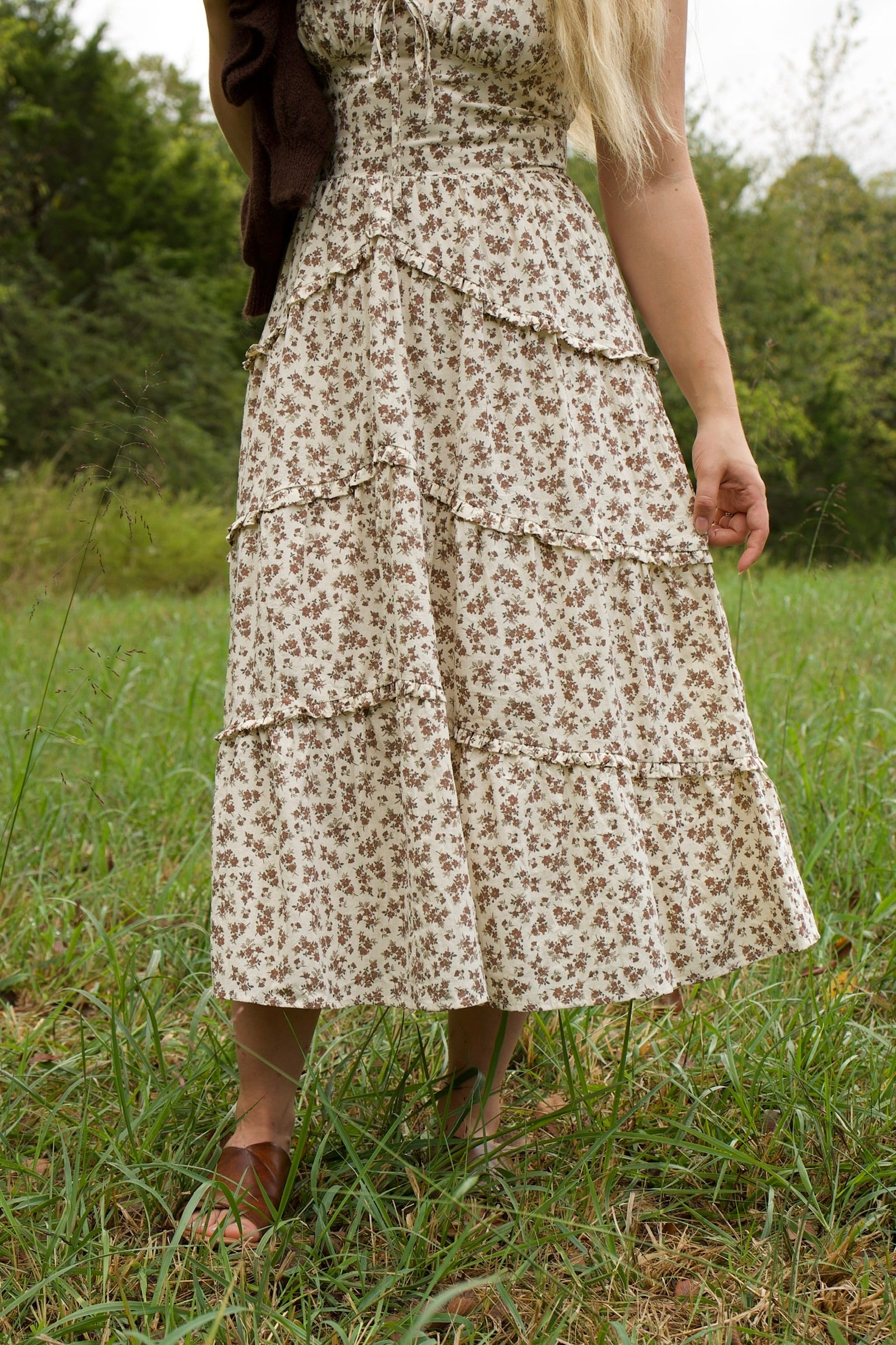 Autumn Floral Dress