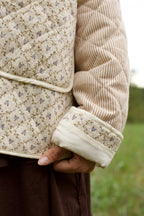 Latte Quilted Coat