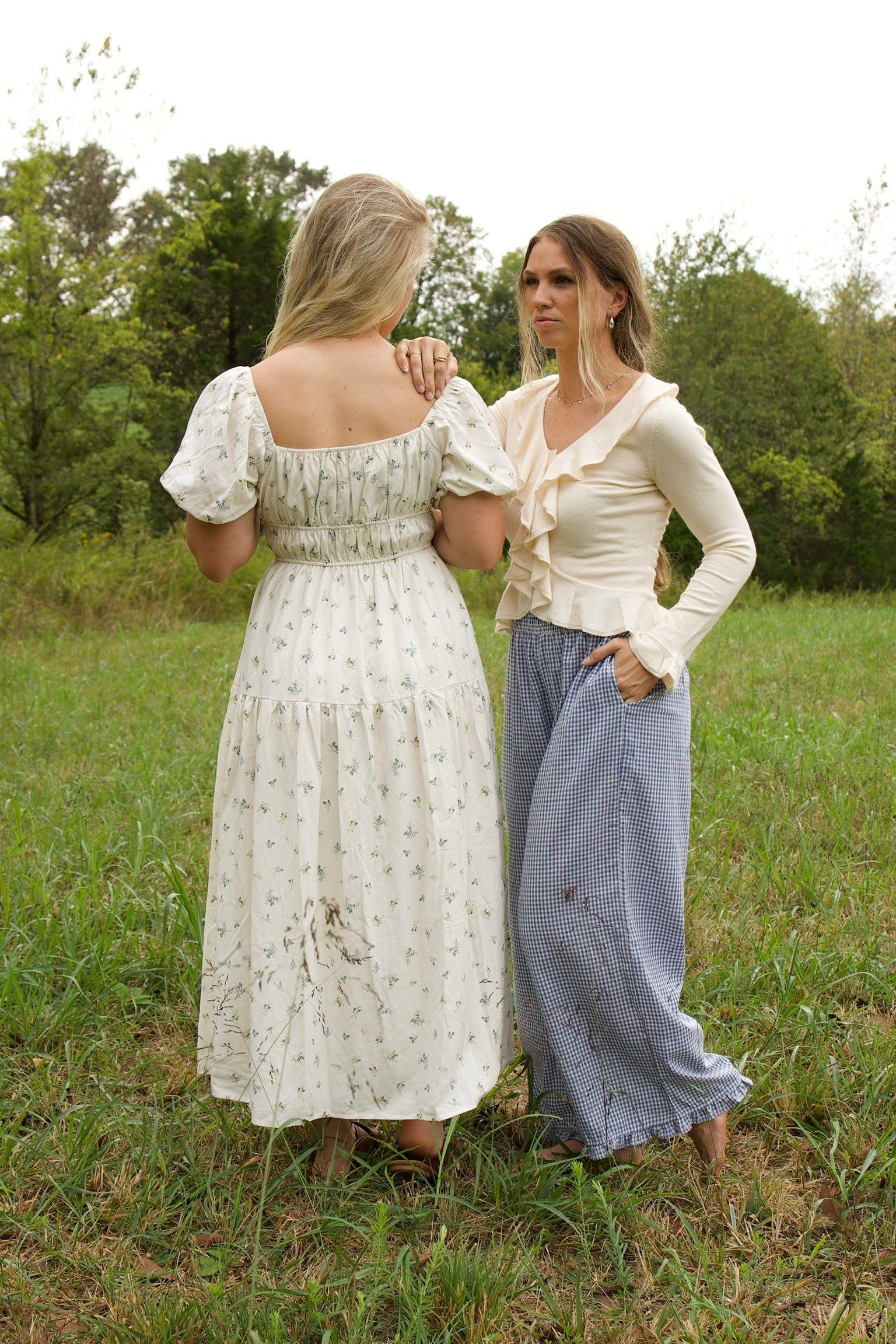 Heirloom Gingham Ruffle Pants
