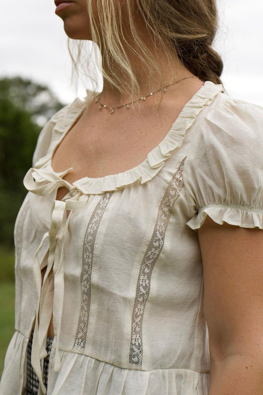 Ellie Ruffle Blouse