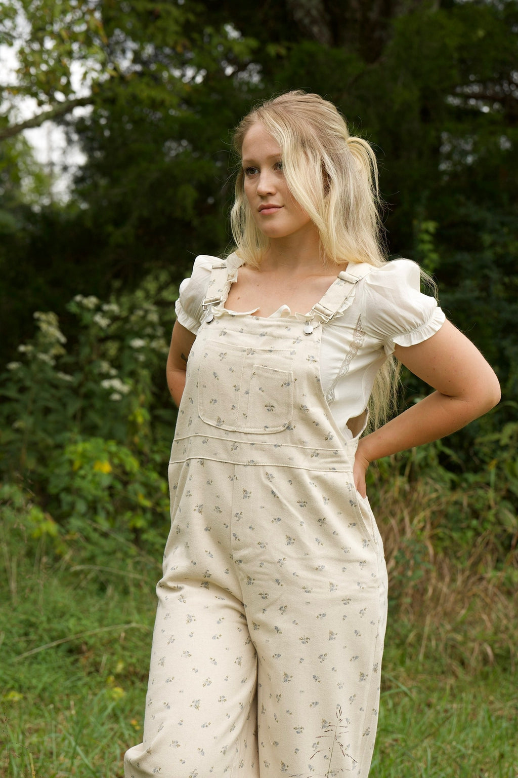 Floral Rory Overalls