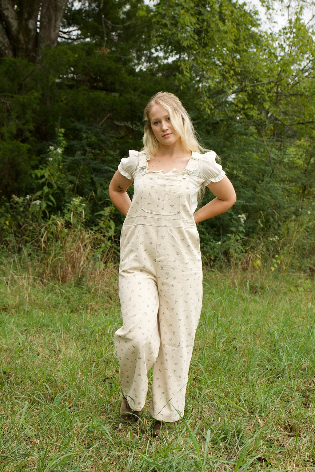 Floral Rory Overalls