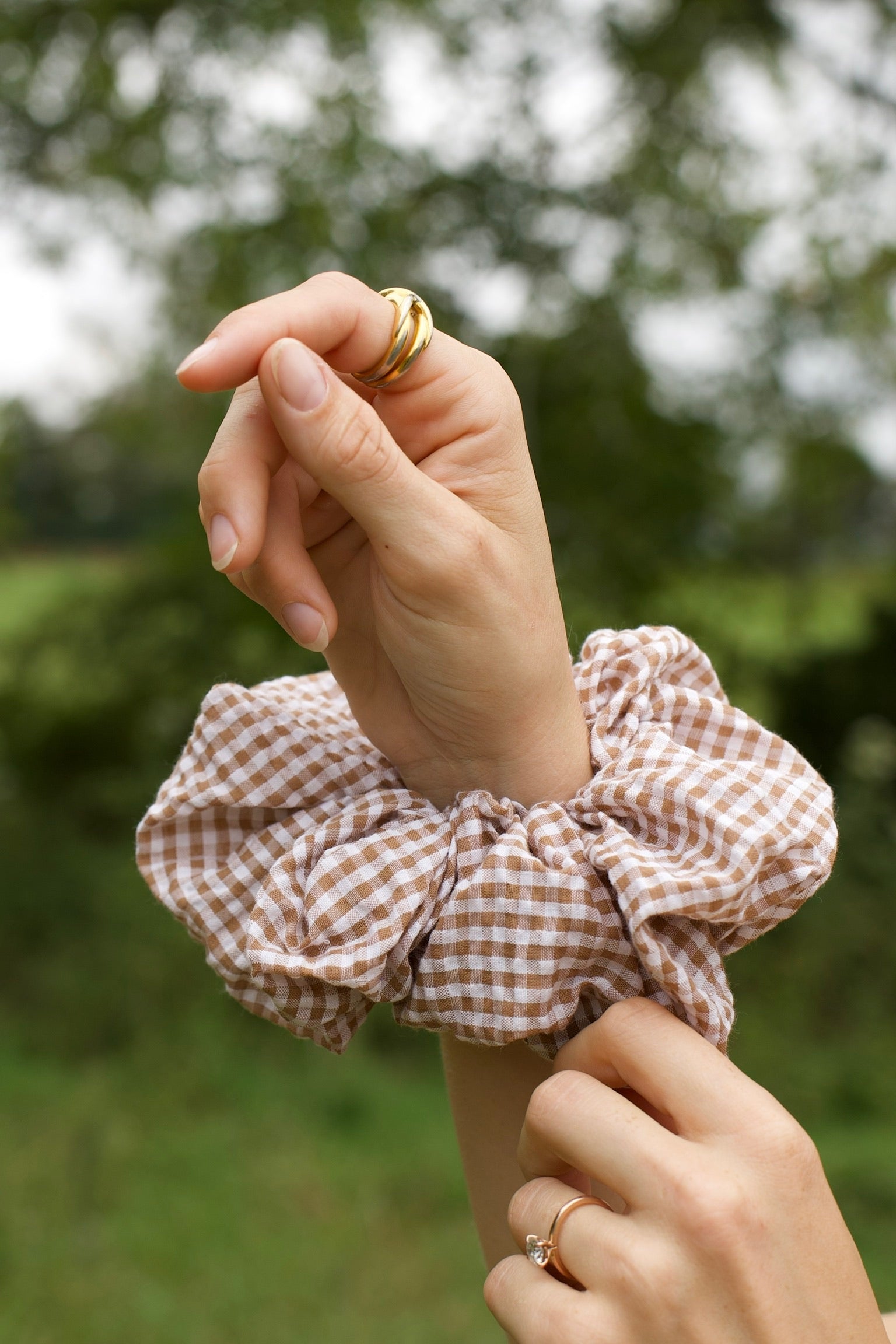 Acorn Oversized Scrunchie